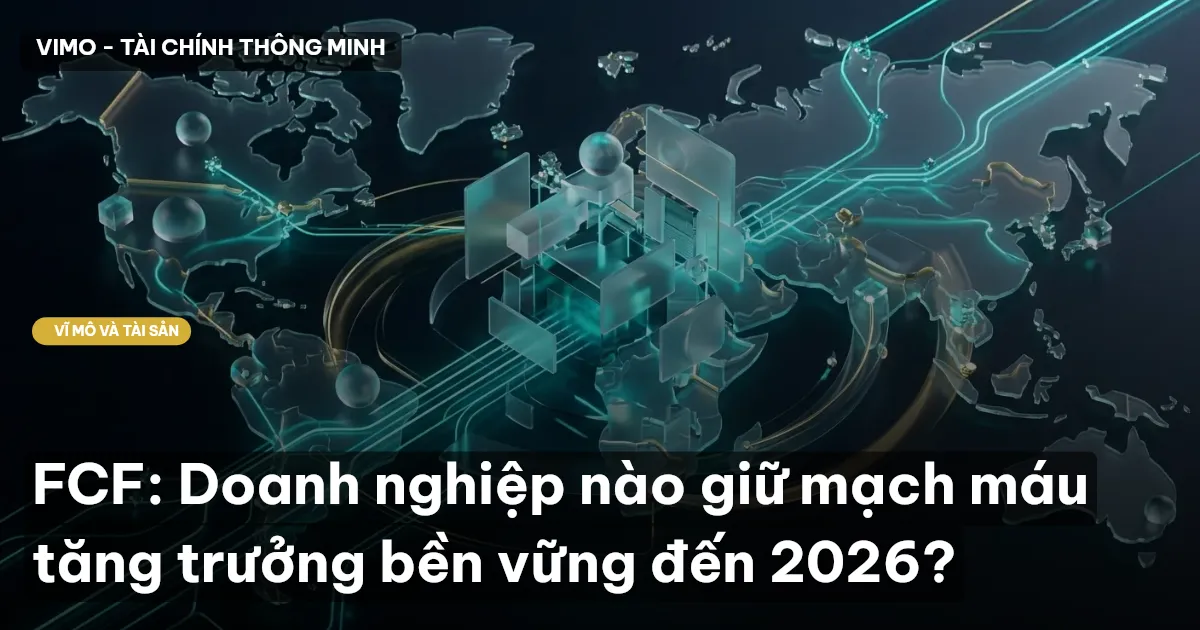 FCF: Doanh nghiệp nào giữ mạch máu tăng trưởng bền vững đến 2026?