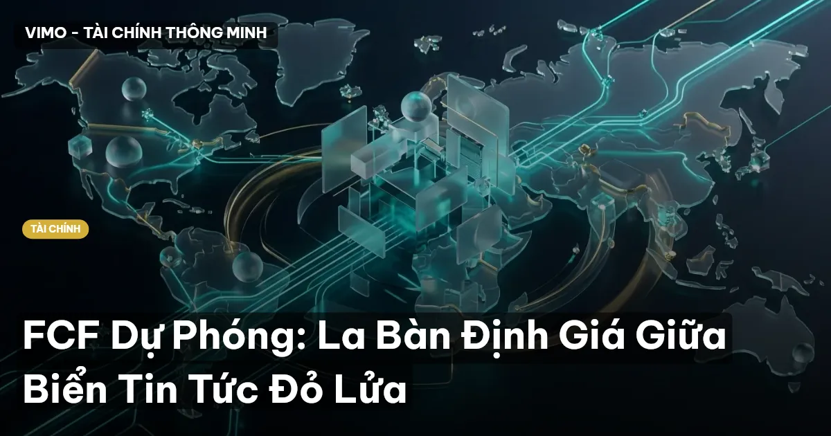 FCF Dự Phóng: La Bàn Định Giá Giữa Biển Tin Tức Đỏ Lửa