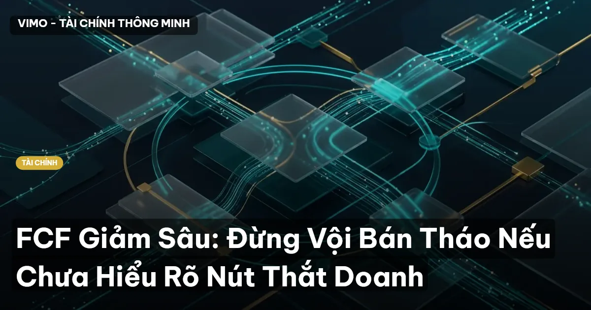FCF Giảm Sâu: Đừng Vội Bán Tháo Nếu Chưa Hiểu Rõ Nút Thắt Doanh