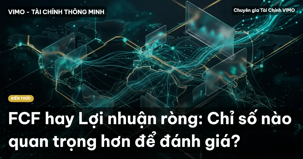 FCF hay Lợi nhuận ròng: Chỉ số nào quan trọng hơn để đánh giá?