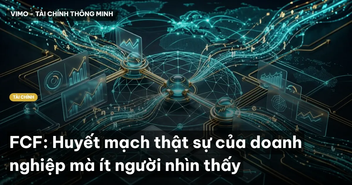 FCF: Huyết mạch thật sự của doanh nghiệp mà ít người nhìn thấy