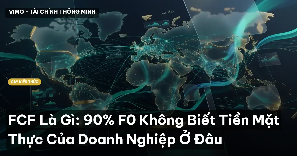 FCF Là Gì: 90% F0 Không Biết Tiền Mặt Thực Của Doanh Nghiệp Ở Đâu