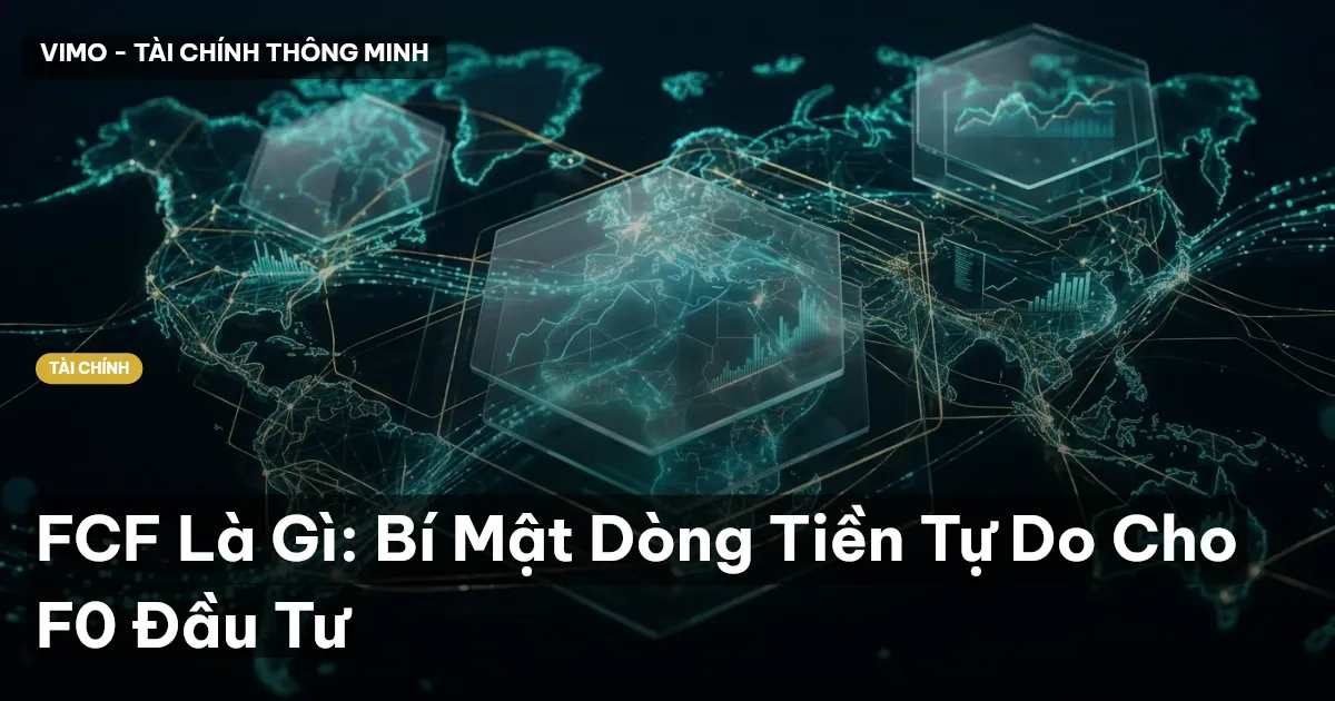 FCF Là Gì: Bí Mật Dòng Tiền Tự Do Cho F0 Đầu Tư
