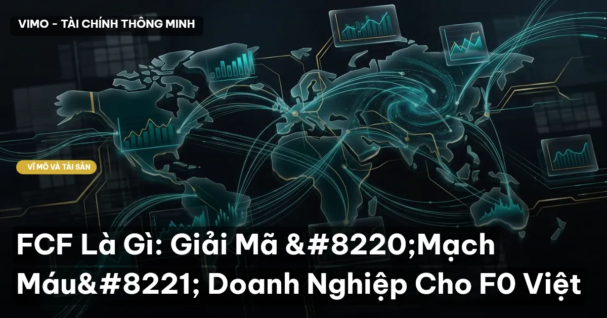 FCF Là Gì: Giải Mã “Mạch Máu” Doanh Nghiệp Cho F0 Việt