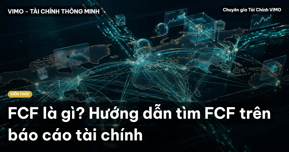 FCF là gì? Hướng dẫn tìm FCF trên báo cáo tài chính