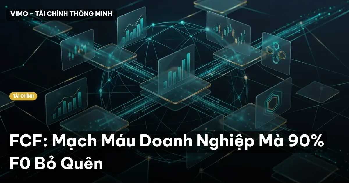 FCF: Mạch Máu Doanh Nghiệp Mà 90% F0 Bỏ Quên