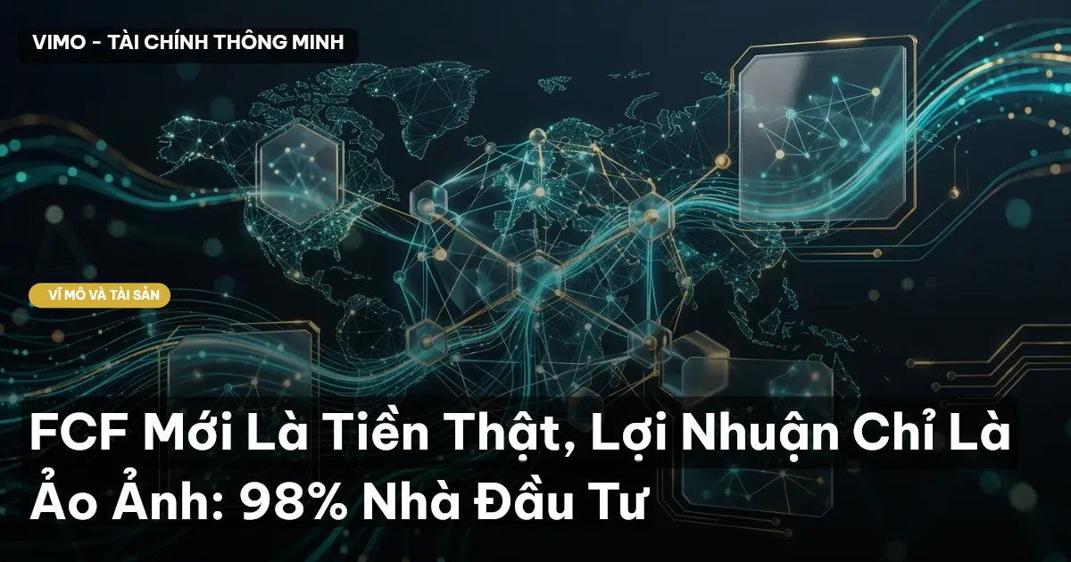 FCF Mới Là Tiền Thật, Lợi Nhuận Chỉ Là Ảo Ảnh: 98% Nhà Đầu Tư