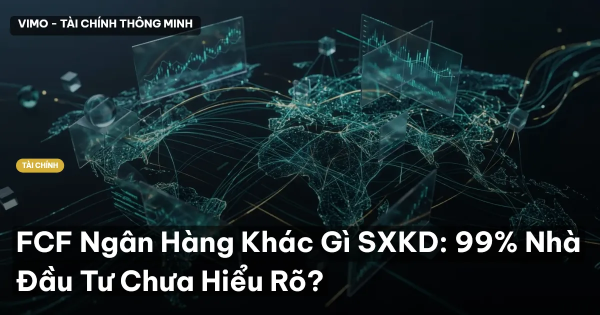 FCF Ngân Hàng Khác Gì SXKD: 99% Nhà Đầu Tư Chưa Hiểu Rõ?