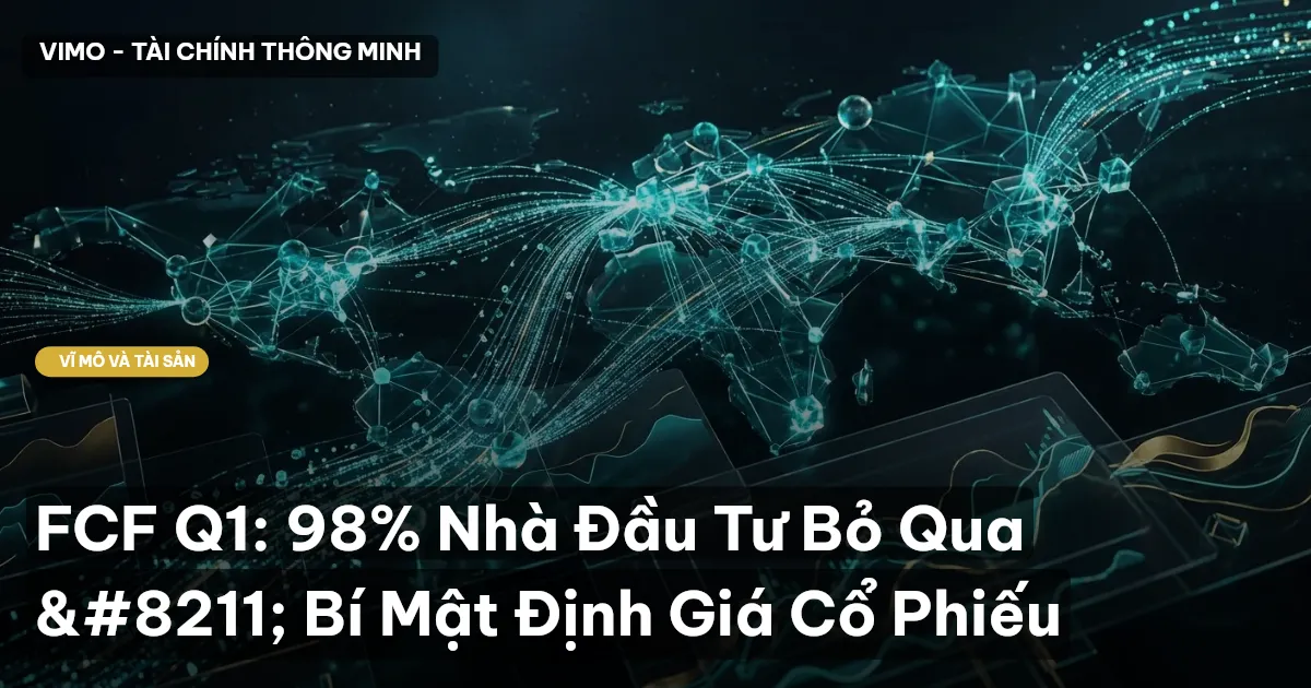 FCF Q1: 98% Nhà Đầu Tư Bỏ Qua – Bí Mật Định Giá Cổ Phiếu