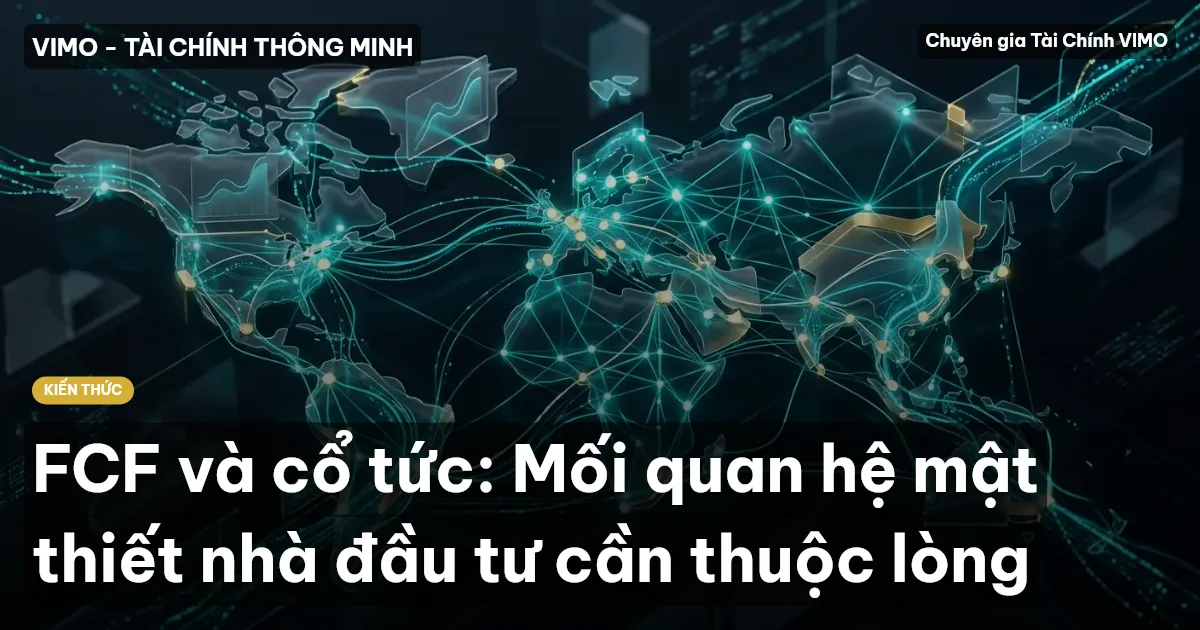 FCF và cổ tức: Mối quan hệ mật thiết nhà đầu tư cần thuộc lòng