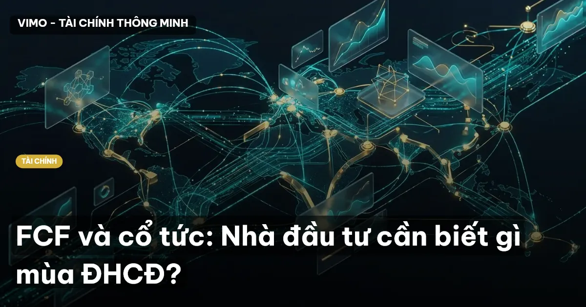 FCF và cổ tức: Nhà đầu tư cần biết gì mùa ĐHCĐ?