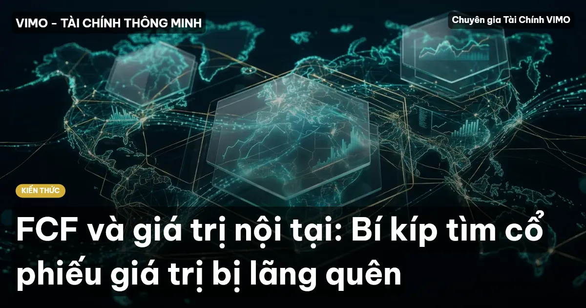 FCF và giá trị nội tại: Bí kíp tìm cổ phiếu giá trị bị lãng quên