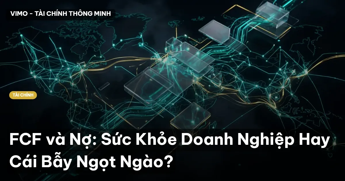 FCF và Nợ: Sức Khỏe Doanh Nghiệp Hay Cái Bẫy Ngọt Ngào?