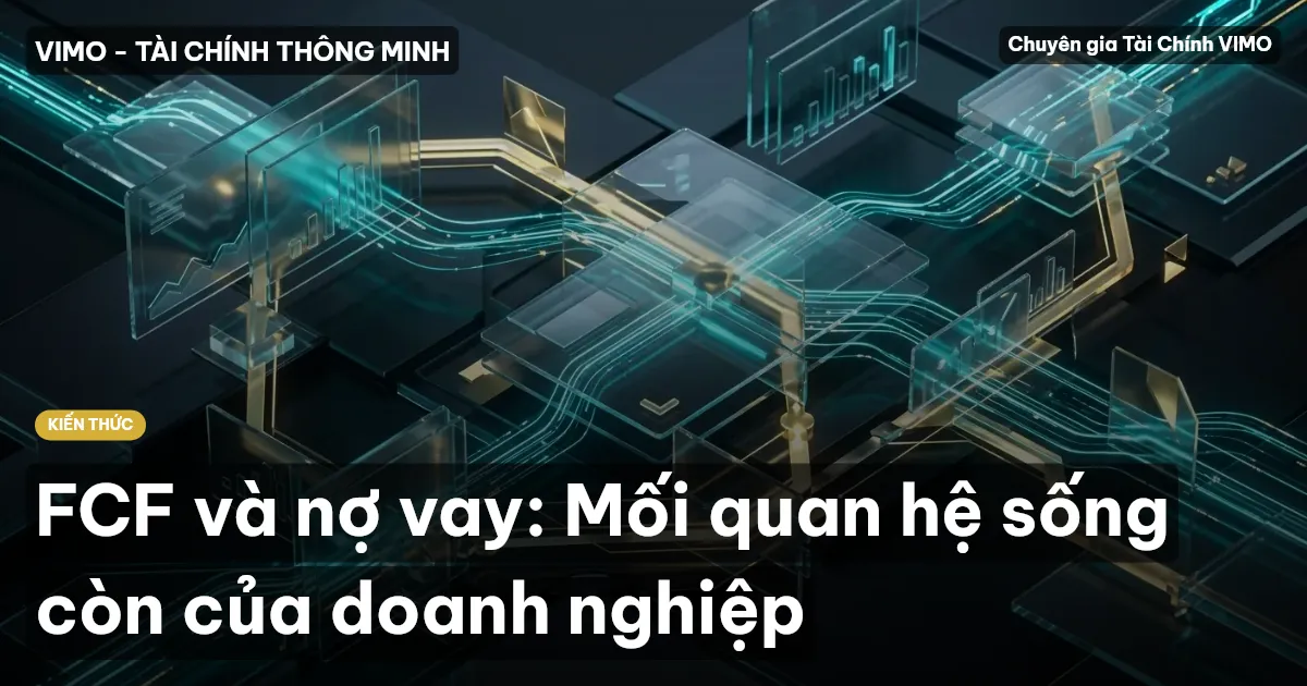 FCF và nợ vay: Mối quan hệ sống còn của doanh nghiệp