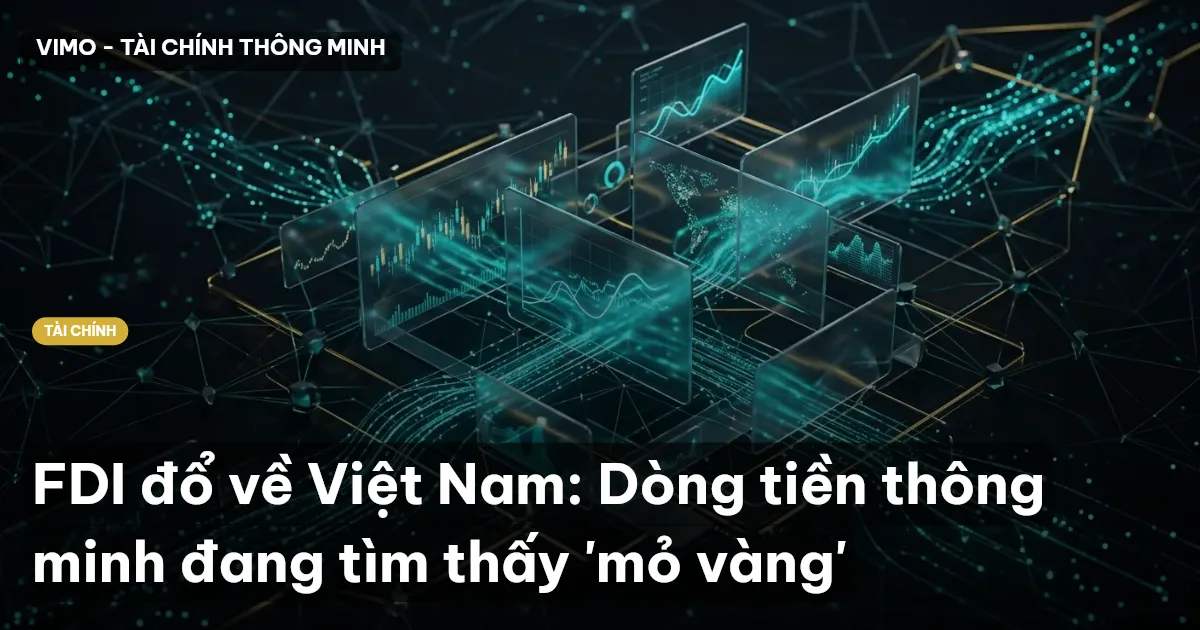 FDI đổ về Việt Nam: Dòng tiền thông minh đang tìm thấy 'mỏ vàng'