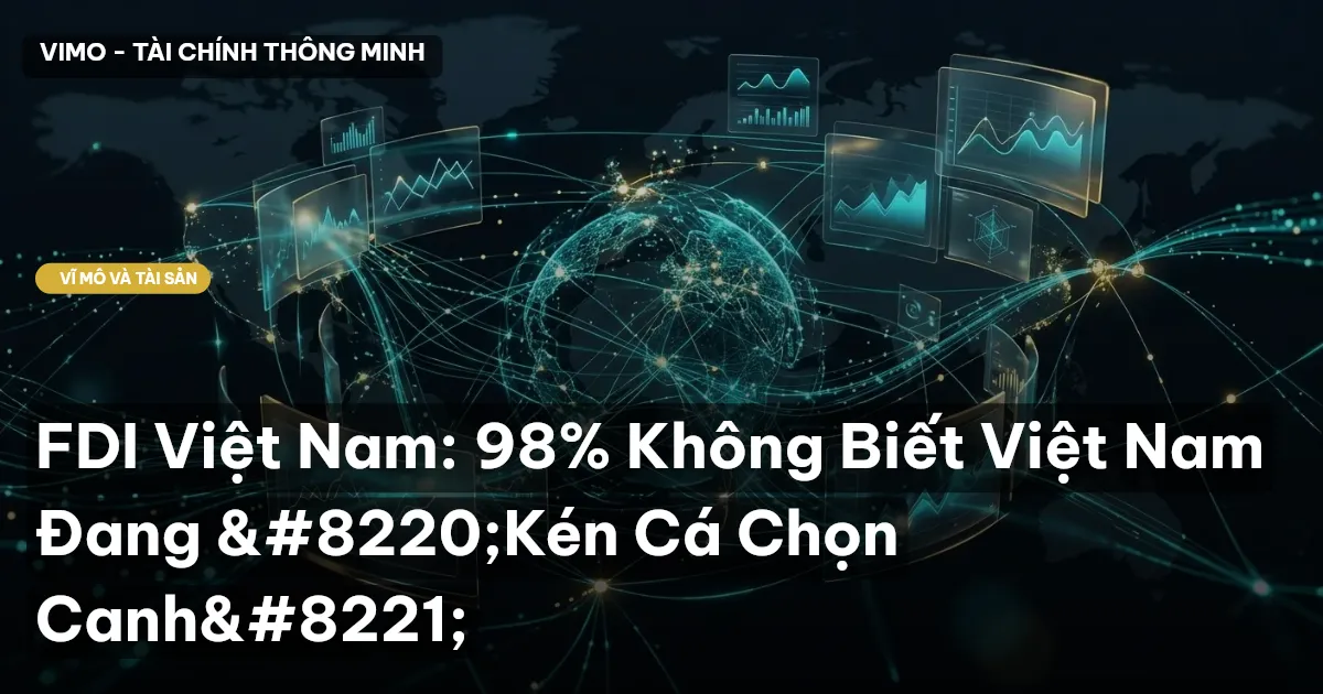 FDI Việt Nam: 98% Không Biết Việt Nam Đang “Kén Cá Chọn Canh”