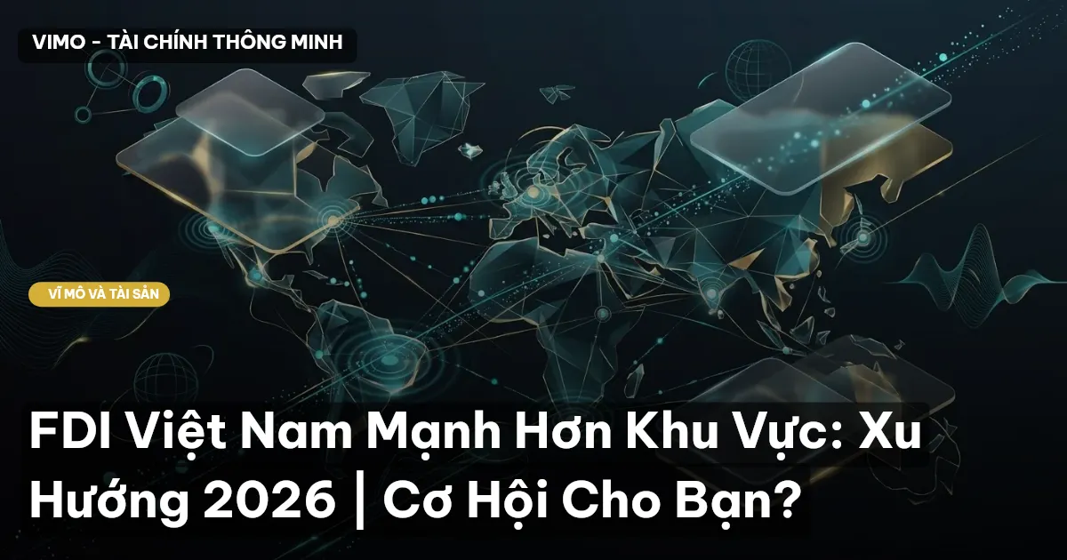 FDI Việt Nam Mạnh Hơn Khu Vực: Xu Hướng 2026 | Cơ Hội Cho Bạn?