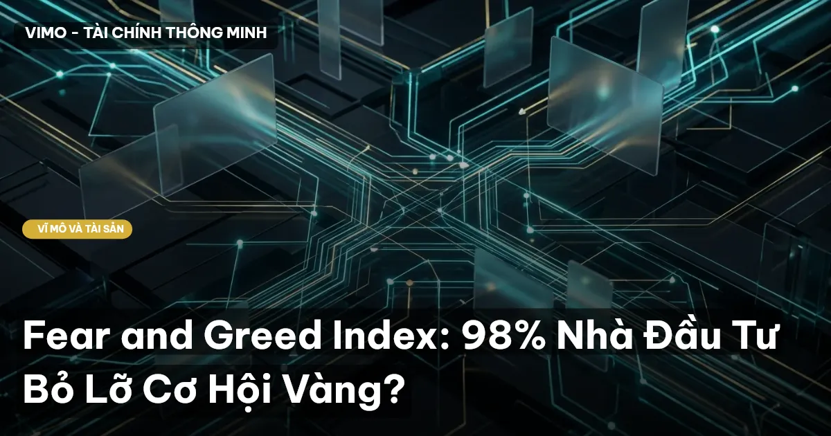Fear and Greed Index: 98% Nhà Đầu Tư Bỏ Lỡ Cơ Hội Vàng?