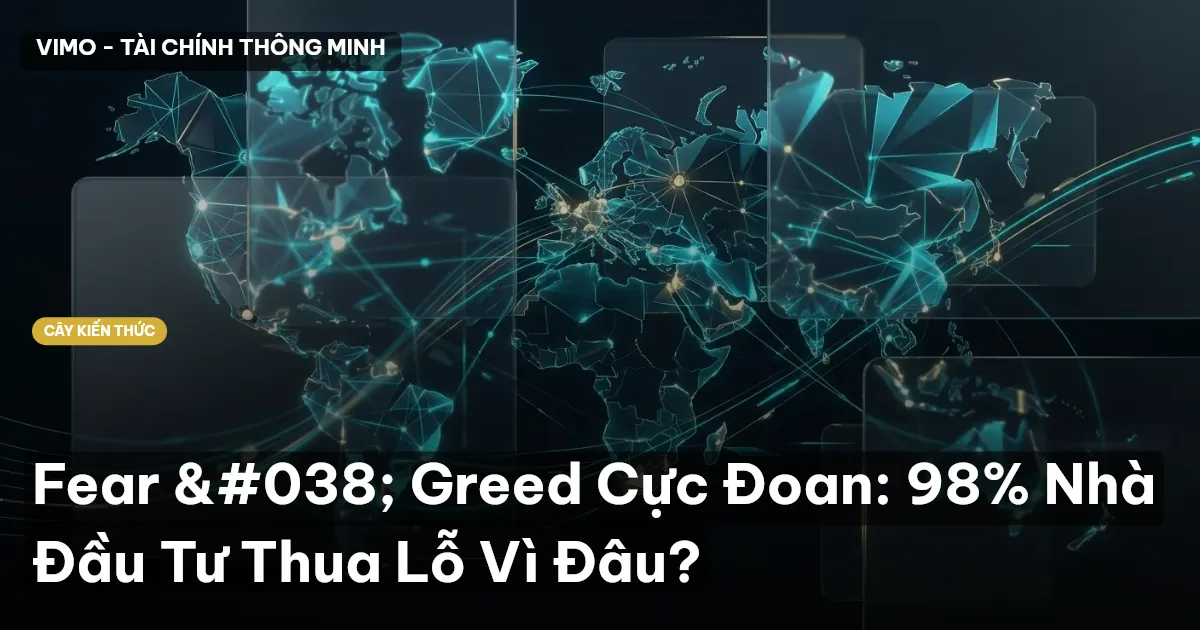 Fear & Greed Cực Đoan: 98% Nhà Đầu Tư Thua Lỗ Vì Đâu?