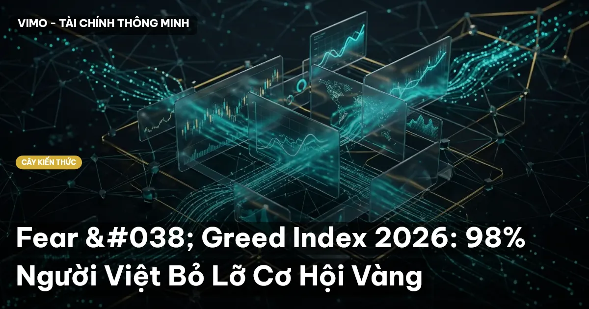 Fear & Greed Index 2026: 98% Người Việt Bỏ Lỡ Cơ Hội Vàng
