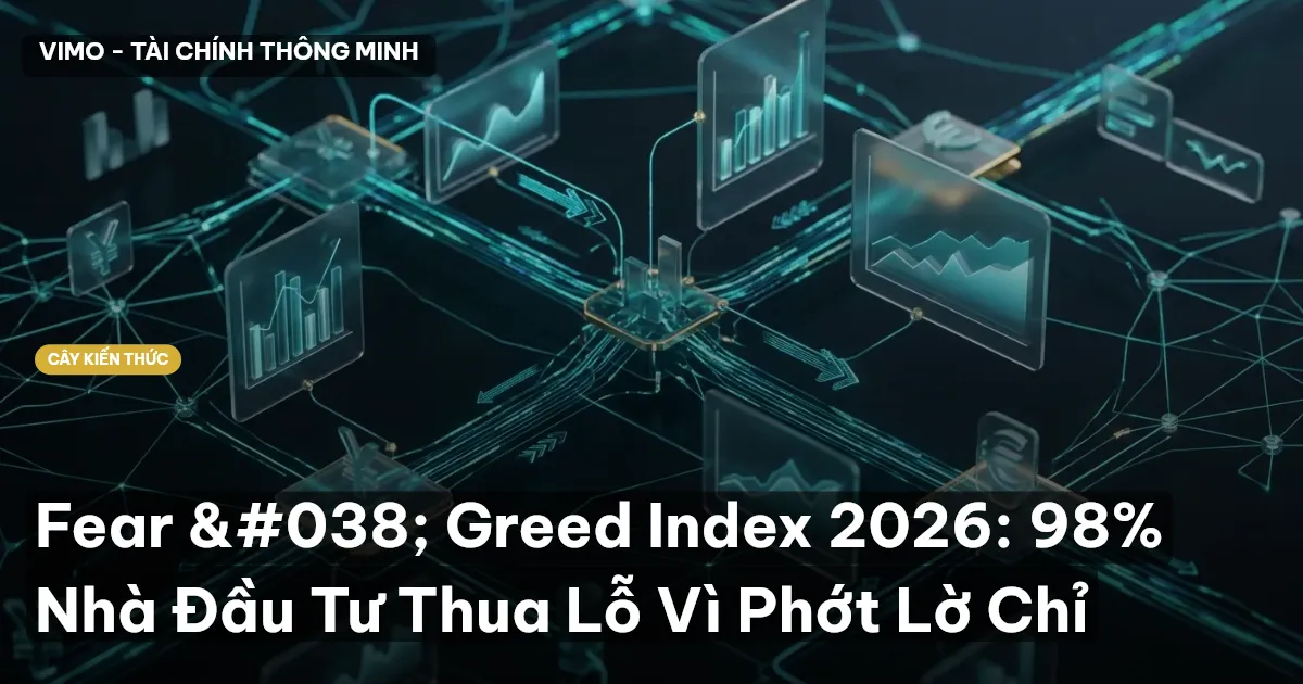 Fear & Greed Index 2026: 98% Nhà Đầu Tư Thua Lỗ Vì Phớt Lờ Chỉ