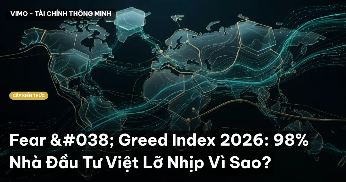 Fear & Greed Index 2026: 98% Nhà Đầu Tư Việt Lỡ Nhịp Vì Sao?