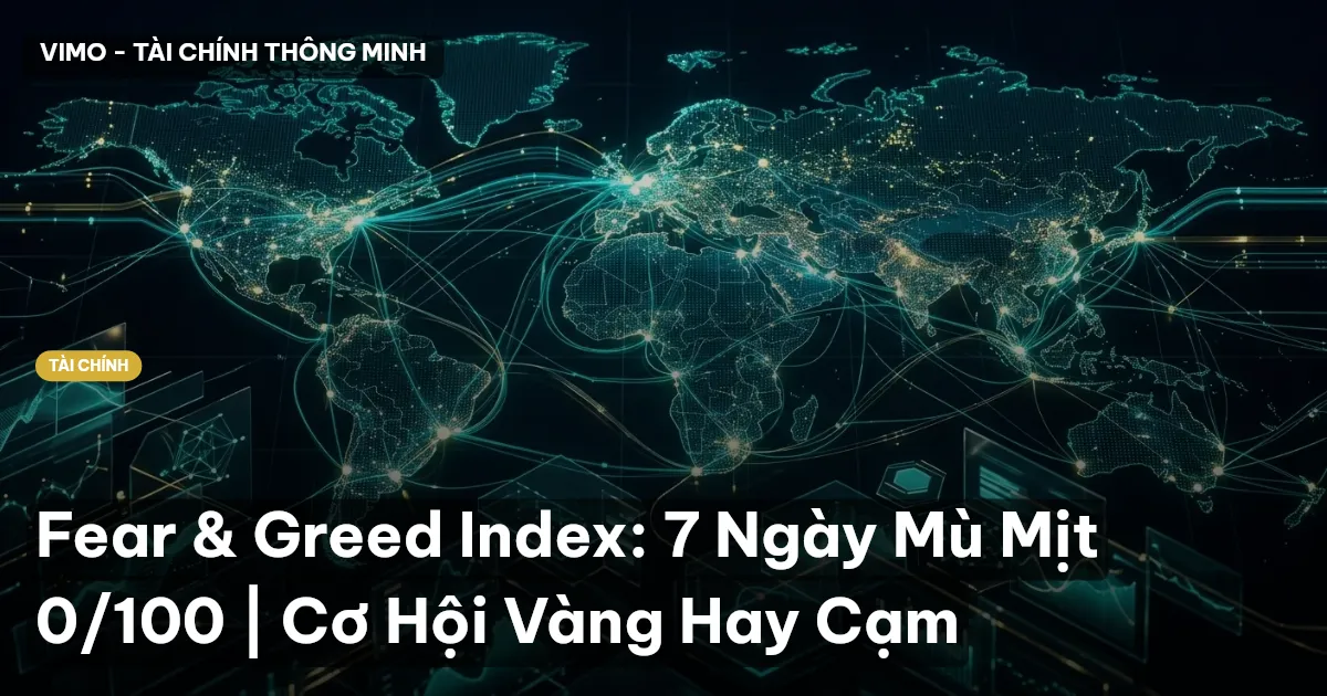 Fear & Greed Index: 7 Ngày Mù Mịt 0/100 | Cơ Hội Vàng Hay Cạm