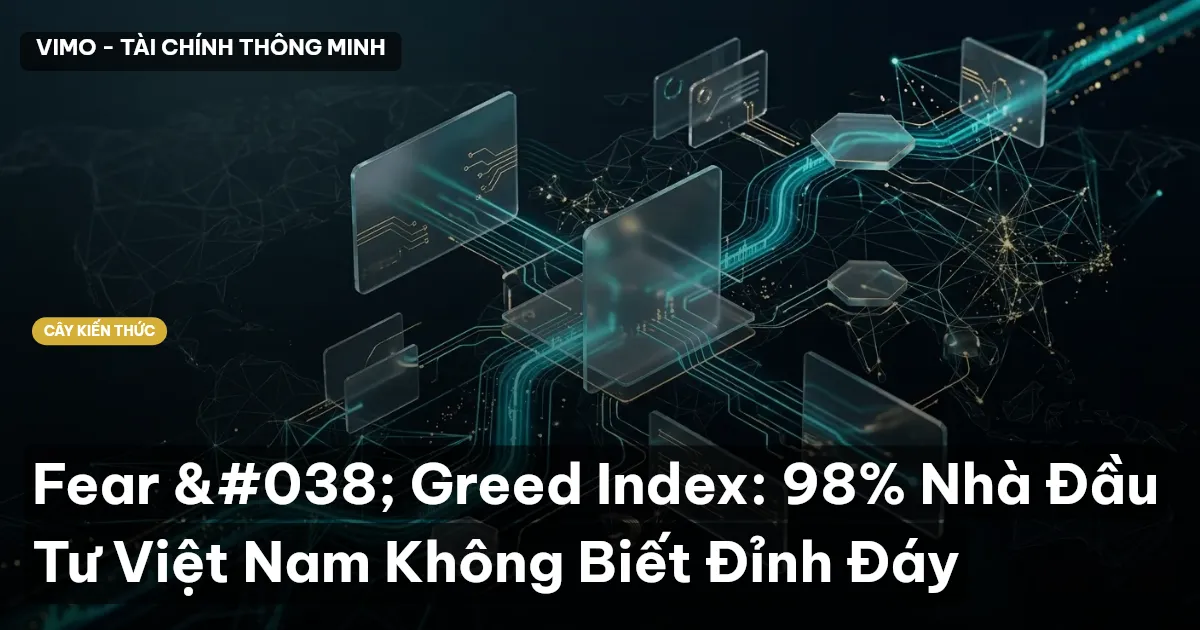 Fear & Greed Index: 98% Nhà Đầu Tư Việt Nam Không Biết Đỉnh Đáy