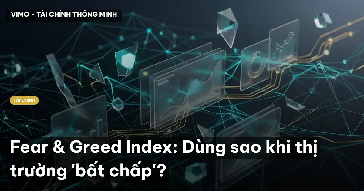 Fear & Greed Index: Dùng sao khi thị trường 'bất chấp'?