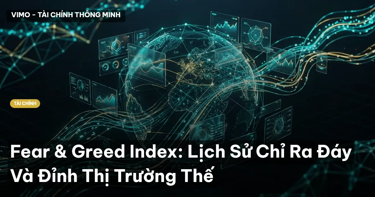 Fear & Greed Index: Lịch Sử Chỉ Ra Đáy Và Đỉnh Thị Trường Thế