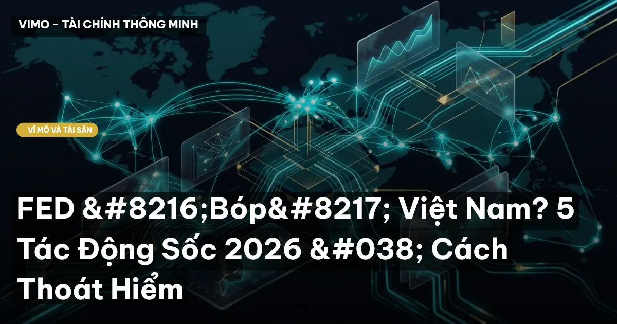 FED ‘Bóp’ Việt Nam? 5 Tác Động Sốc 2026 & Cách Thoát Hiểm