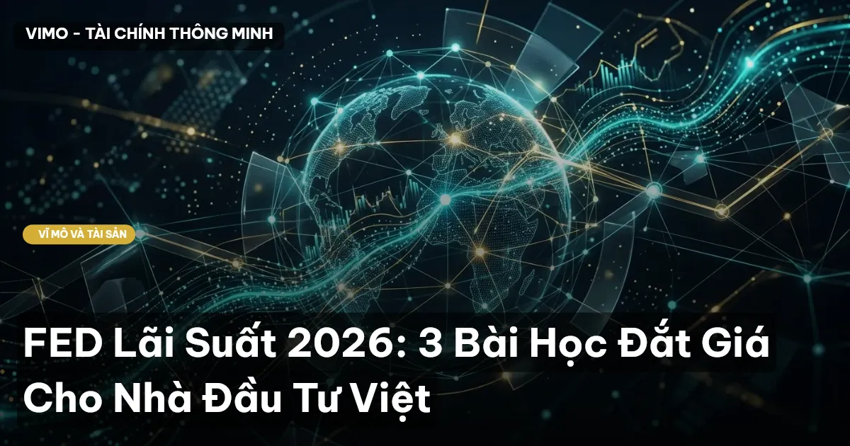 FED Lãi Suất 2026: 3 Bài Học Đắt Giá Cho Nhà Đầu Tư Việt