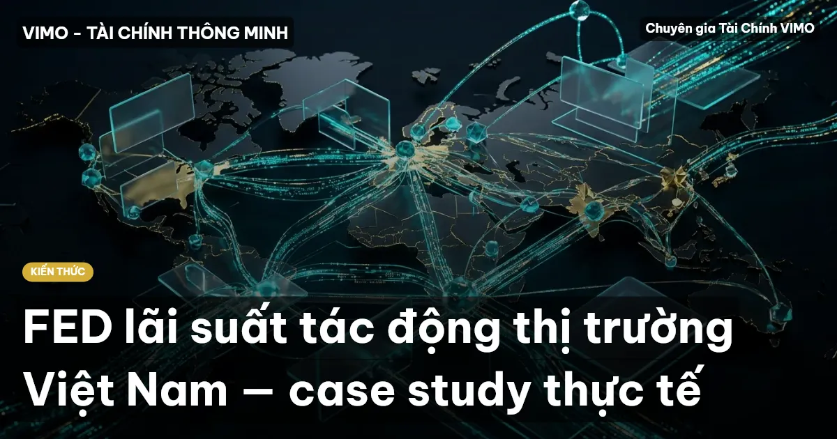 FED lãi suất tác động thị trường Việt Nam — case study thực tế