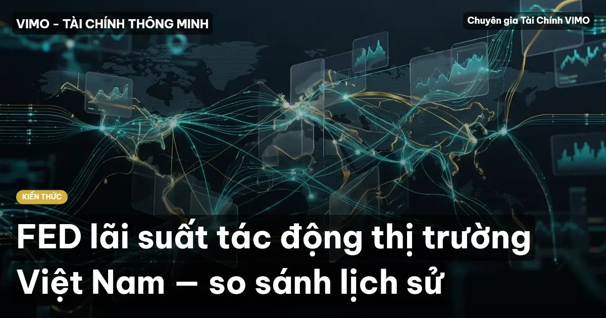 FED lãi suất tác động thị trường Việt Nam — so sánh lịch sử
