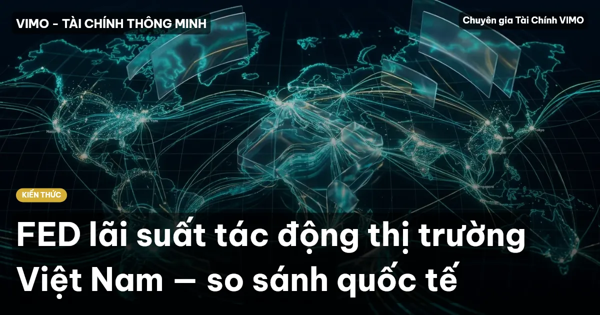 FED lãi suất tác động thị trường Việt Nam — so sánh quốc tế