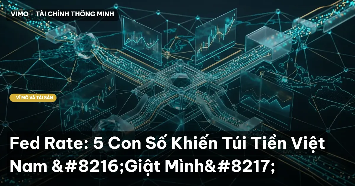 Fed Rate: 5 Con Số Khiến Túi Tiền Việt Nam ‘Giật Mình’