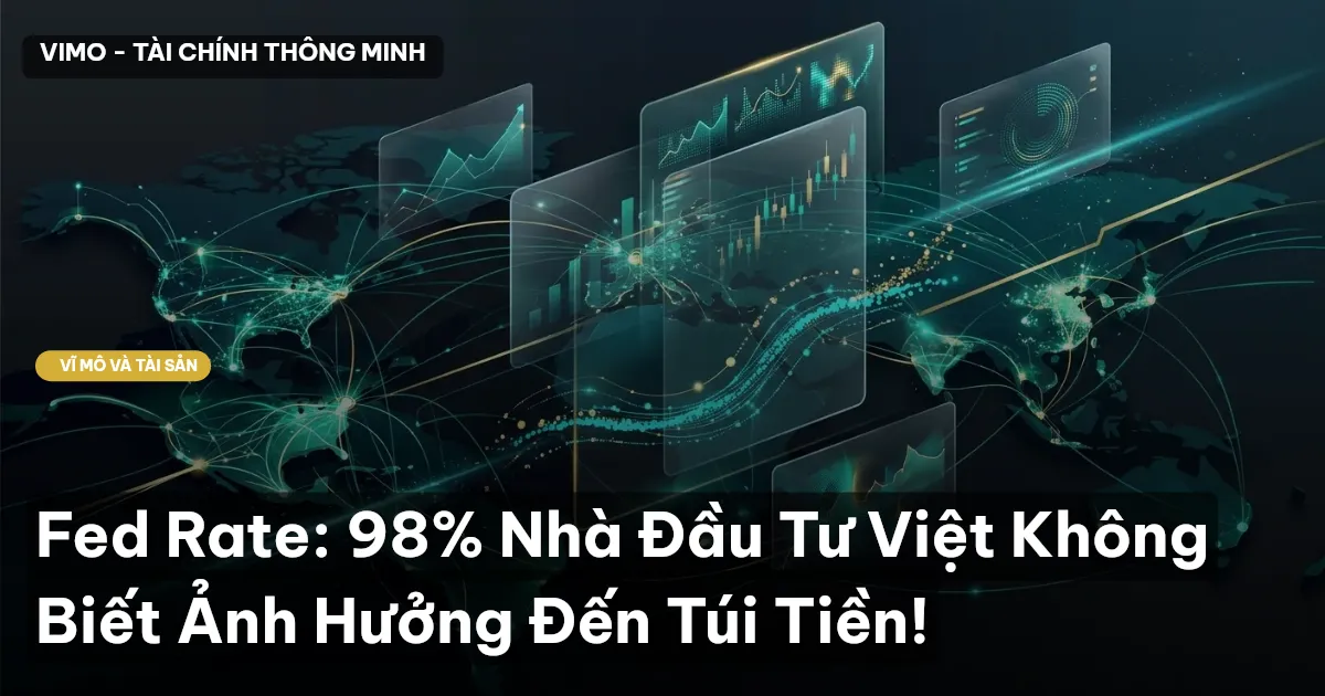 Fed Rate: 98% Nhà Đầu Tư Việt Không Biết Ảnh Hưởng Đến Túi Tiền!