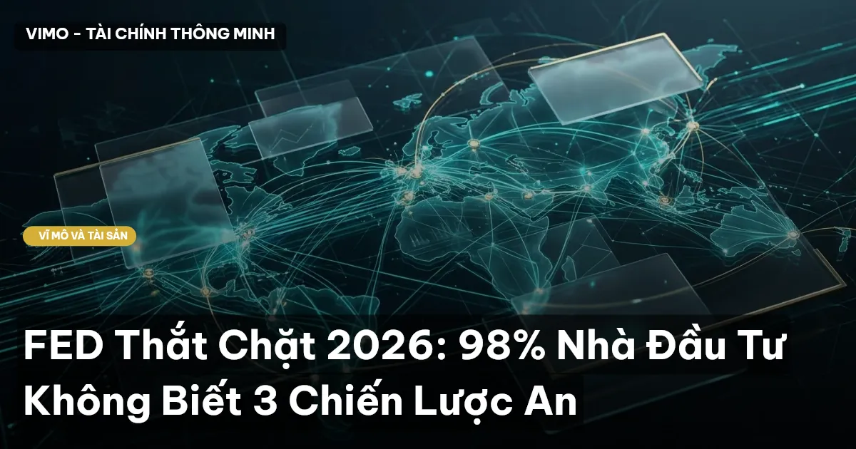 FED Thắt Chặt 2026: 98% Nhà Đầu Tư Không Biết 3 Chiến Lược An