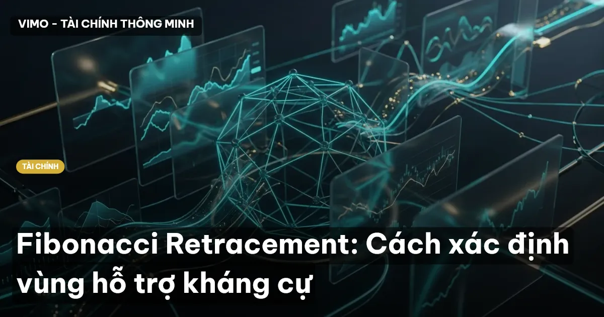 Fibonacci Retracement: Cách xác định vùng hỗ trợ kháng cự