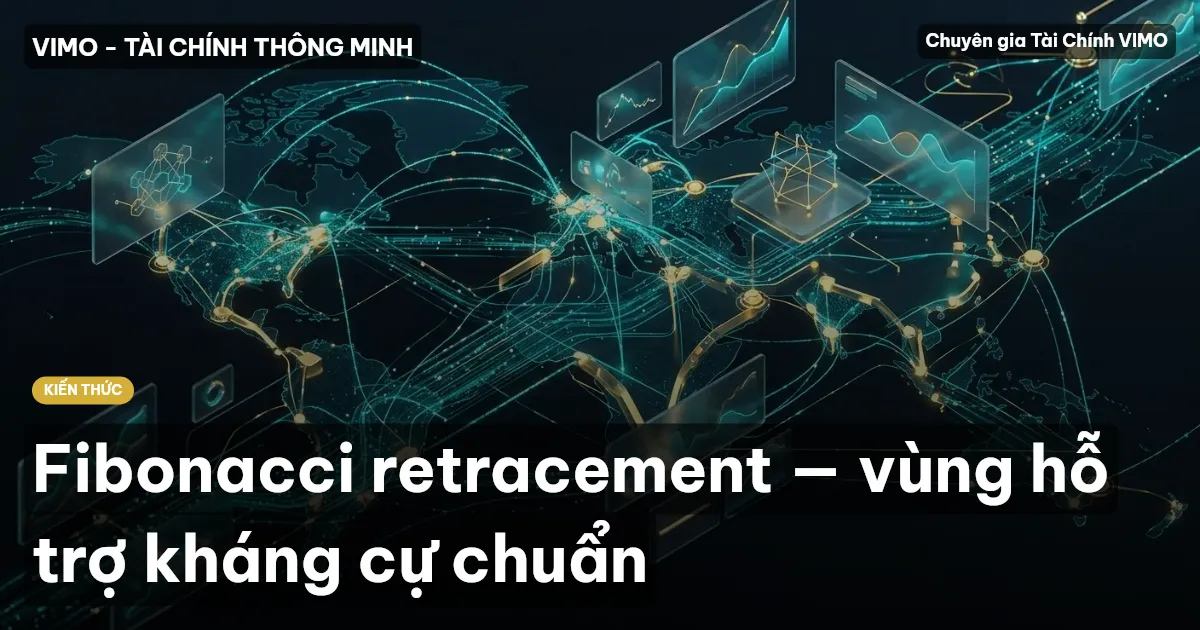 Fibonacci retracement — vùng hỗ trợ kháng cự chuẩn