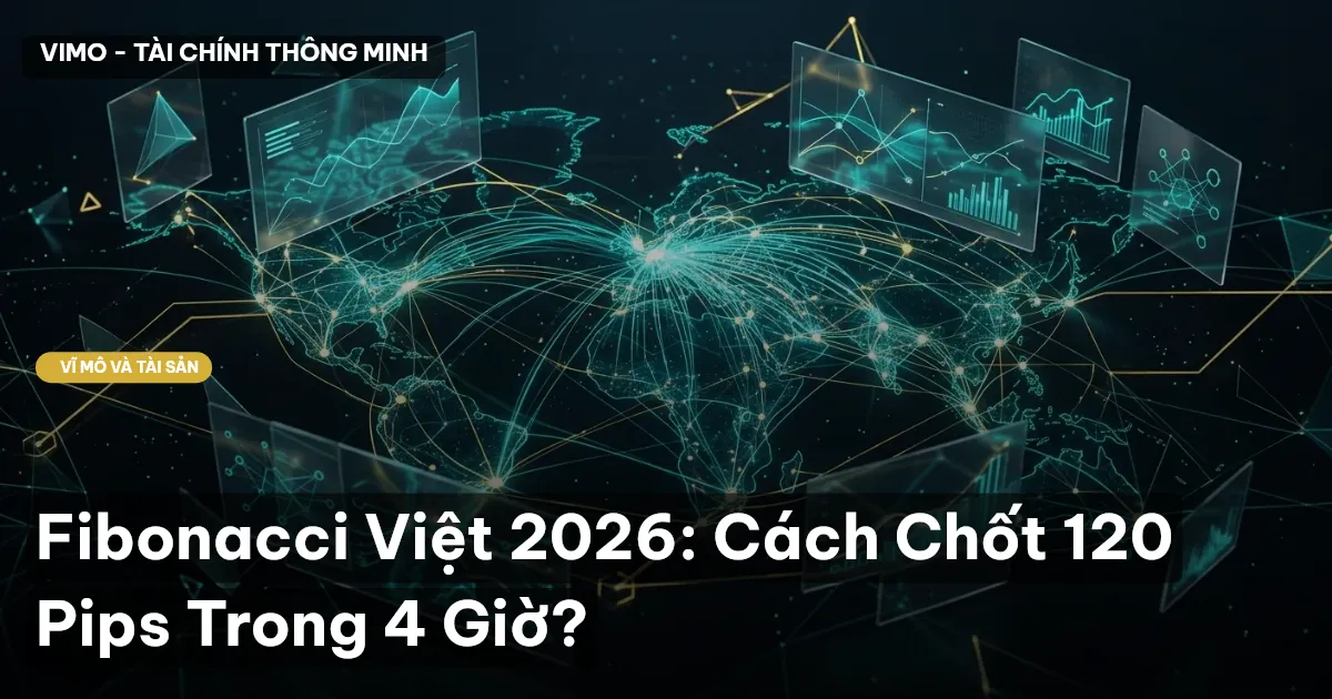 Fibonacci Việt 2026: Cách Chốt 120 Pips Trong 4 Giờ?