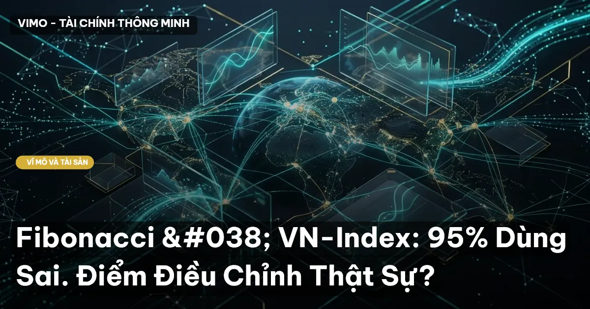 Fibonacci & VN-Index: 95% Dùng Sai. Điểm Điều Chỉnh Thật Sự?