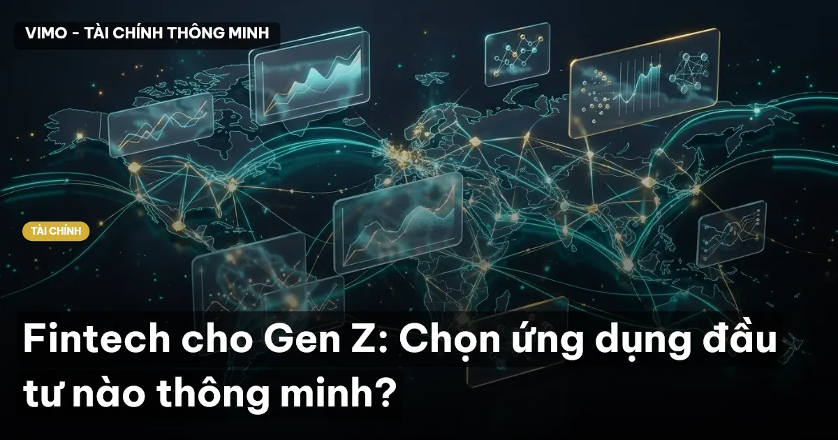 Fintech cho Gen Z: Chọn ứng dụng đầu tư nào thông minh?
