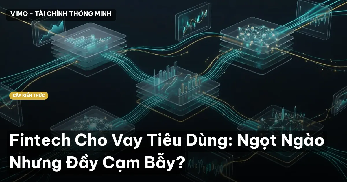 Fintech Cho Vay Tiêu Dùng: Ngọt Ngào Nhưng Đầy Cạm Bẫy?