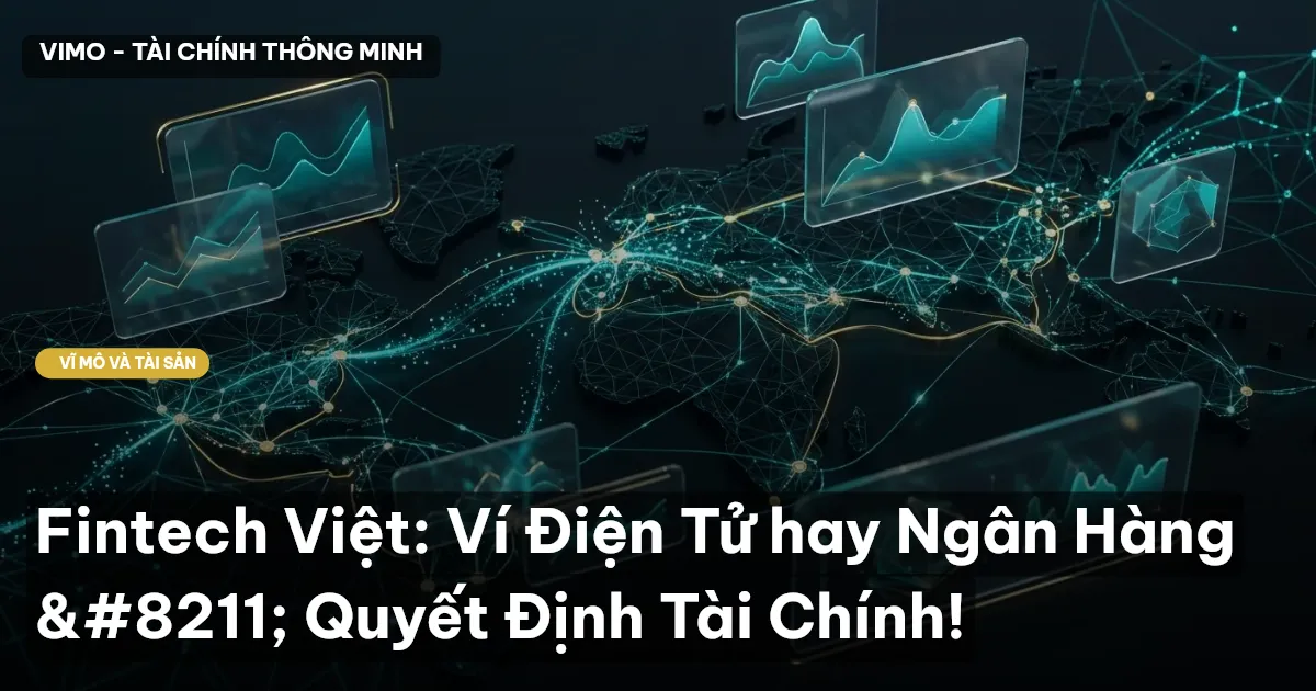Fintech Việt: Ví Điện Tử hay Ngân Hàng – Quyết Định Tài Chính!
