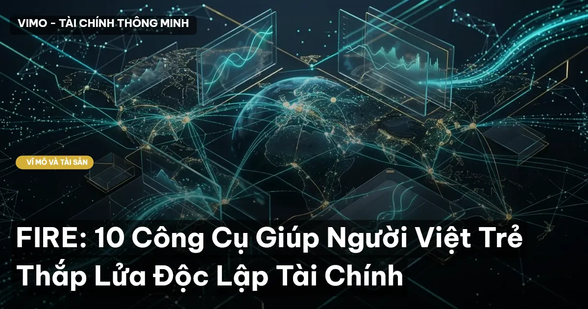 FIRE: 10 Công Cụ Giúp Người Việt Trẻ Thắp Lửa Độc Lập Tài Chính