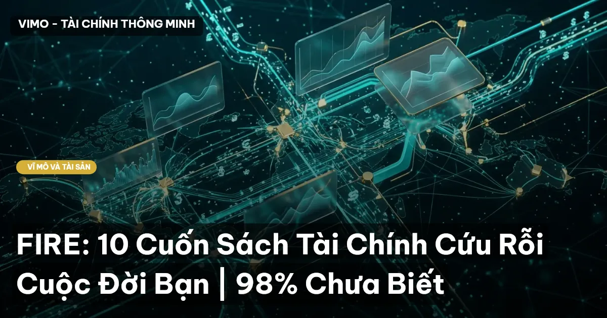 FIRE: 10 Cuốn Sách Tài Chính Cứu Rỗi Cuộc Đời Bạn | 98% Chưa Biết