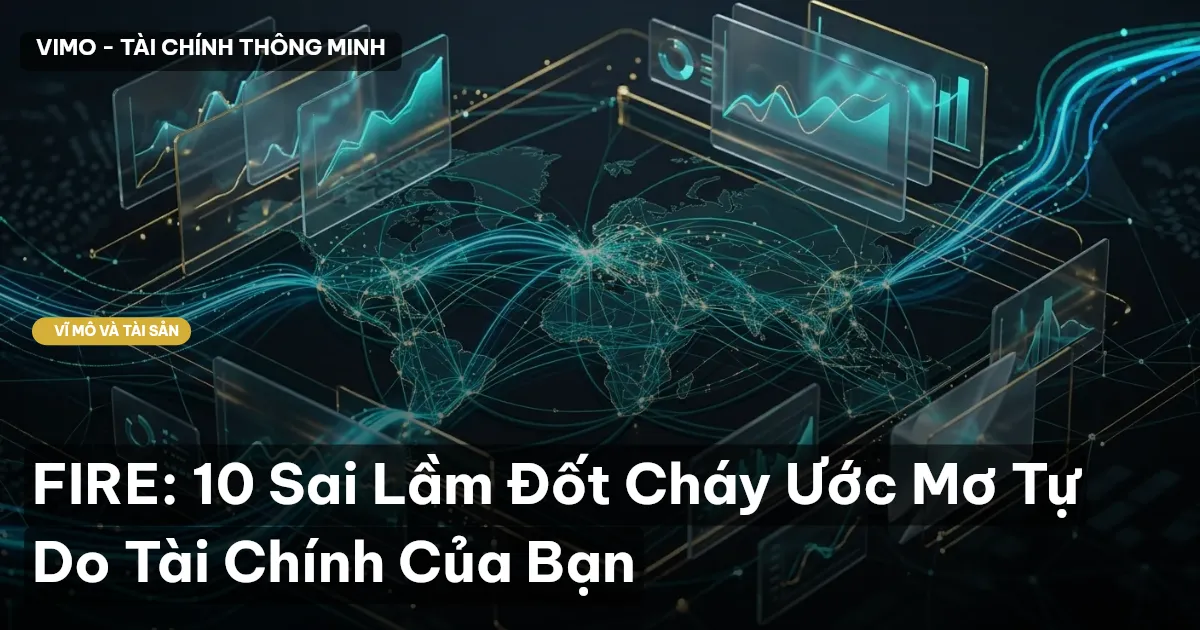 FIRE: 10 Sai Lầm Đốt Cháy Ước Mơ Tự Do Tài Chính Của Bạn