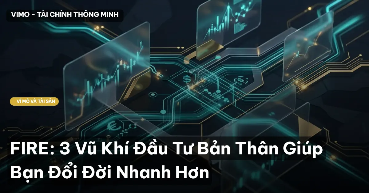 FIRE: 3 Vũ Khí Đầu Tư Bản Thân Giúp Bạn Đổi Đời Nhanh Hơn