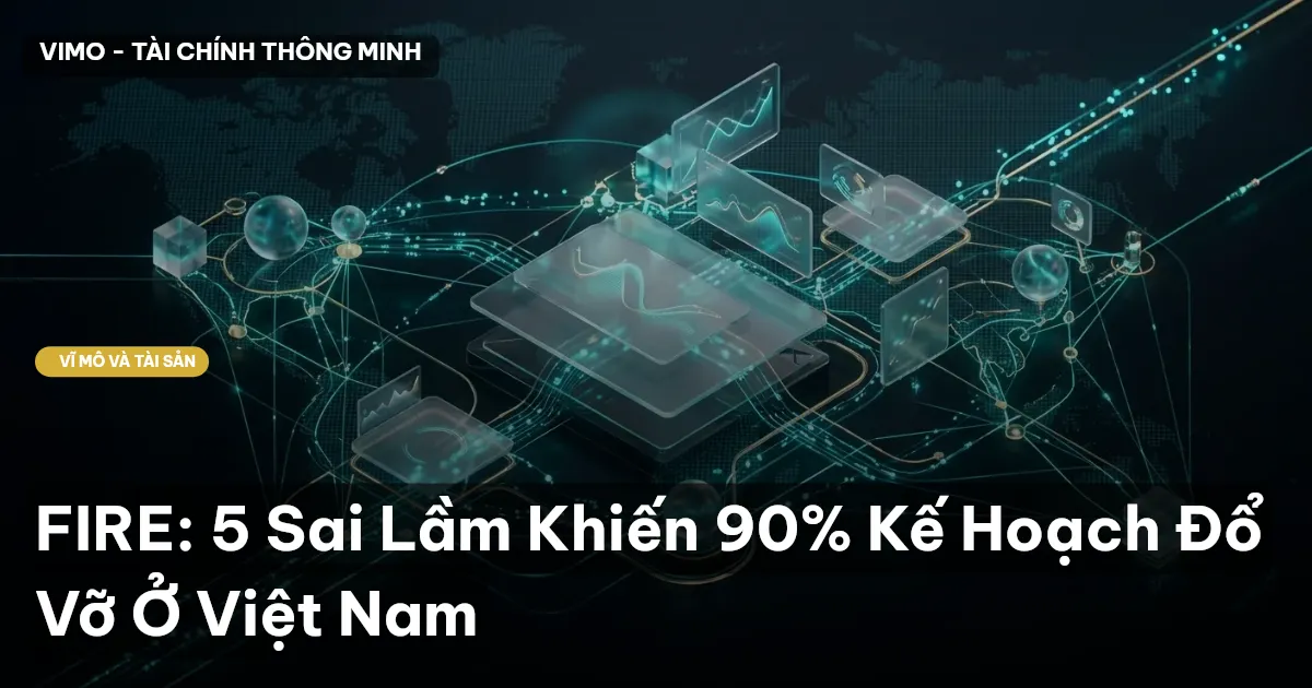 FIRE: 5 Sai Lầm Khiến 90% Kế Hoạch Đổ Vỡ Ở Việt Nam